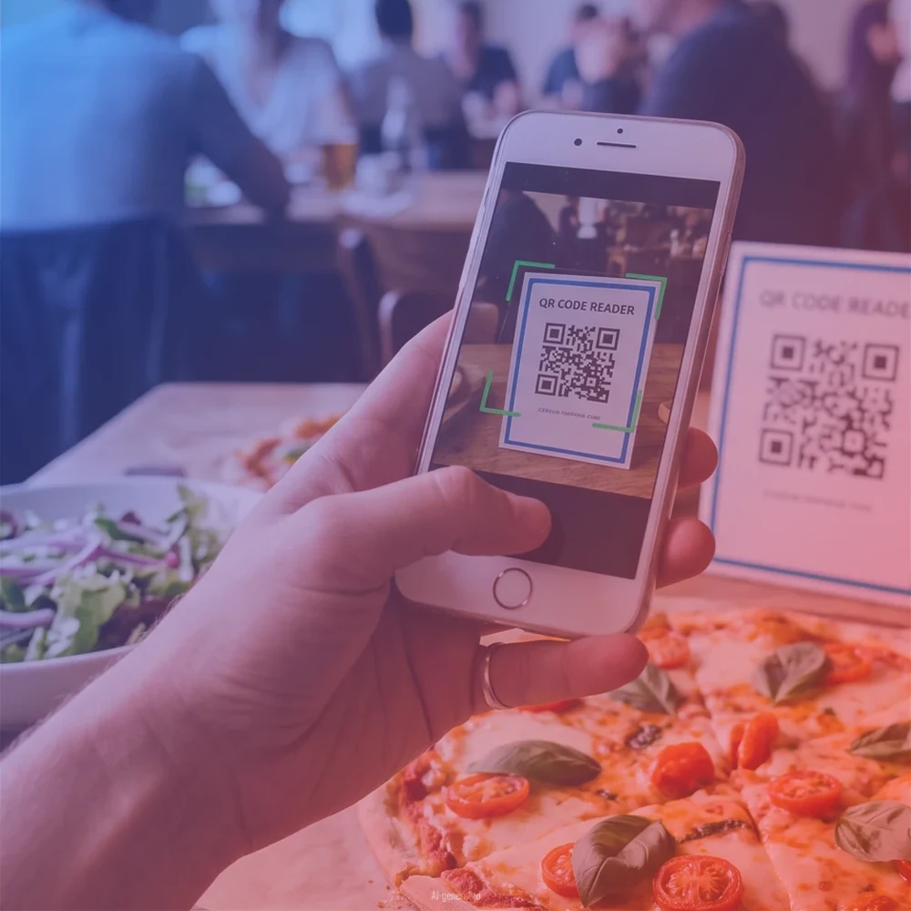 menuQR dashboard: menu opens by time of day and weekday