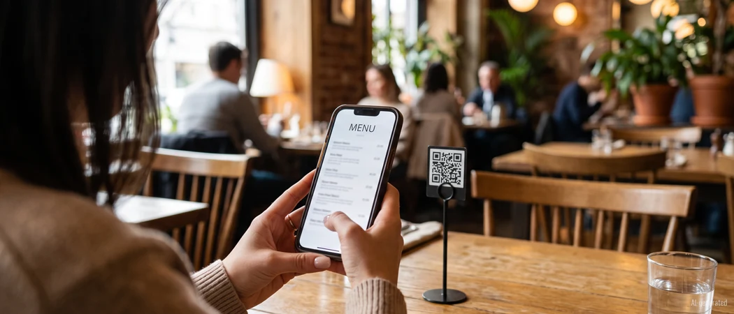 Creating a digital menu with menuQR